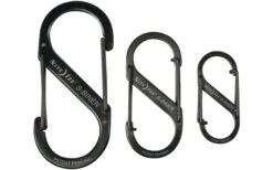 Nite Ize S-Biner Edelstahl Doppelkarabiner Silber -Haus & Outdoor 120640 829767 1