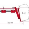 Fiamma Halterung Kit Roof Rail F45 / F70 -Haus & Outdoor 180715 1363829
