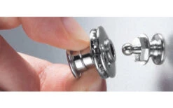 Hindermann Sicherheitsdruckknöpfe Loxx 2er Set -Haus & Outdoor 196949 2567830