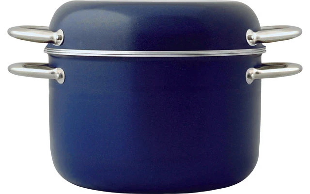 Berger Topfset Aluminium Stapelbar Blau 9-tlg. 3 Berger Topfset Aluminium Stapelbar Blau 9-tlg.