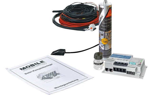 Büttner Solar-Komplettanlage Flat Light Q MT 150FL 150 W 3 Büttner Solar-Komplettanlage Flat Light Q MT 150FL 150 W