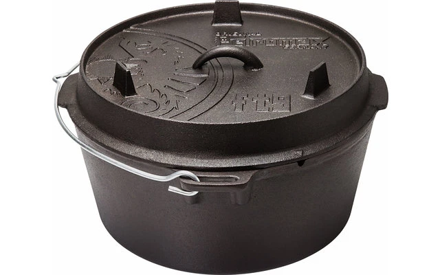 Petromax Dutch Oven Feuertopf 1,6 Liter Mit Deckel Und Planer Boden 7 Petromax Dutch Oven Feuertopf 1,6 Liter Mit Deckel Und Planer Boden – Bild 5