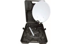 Opticum Travel TV Camping Set EasyFind Sat-Antenne Mit 24" Fernseher -Haus & Outdoor 235650 2438684