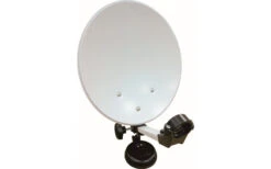 Opticum Travel TV Camping Set EasyFind Sat-Antenne Mit 24" Fernseher -Haus & Outdoor 235782 2438732