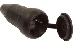 Schutzkontakt-Kupplung Vollgummi