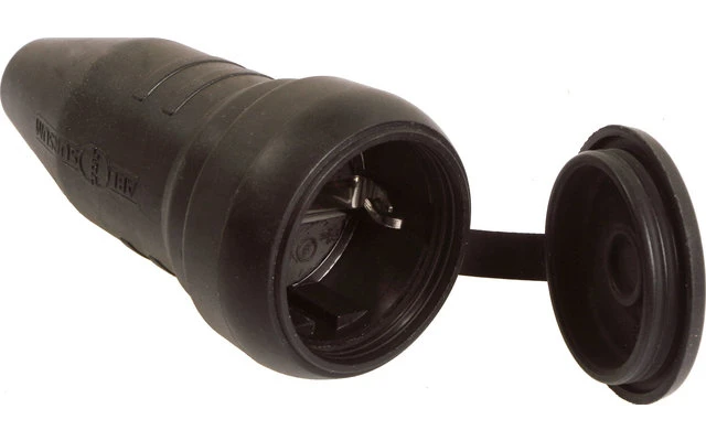 Schutzkontakt-Kupplung Vollgummi 3 Schutzkontakt-Kupplung Vollgummi