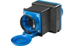 Adapterstück CEE-Stecker Auf Schutzkontakt-Steckdose