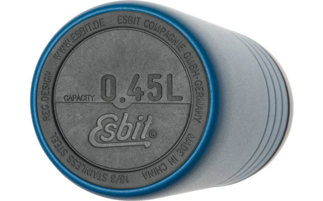 Esbit Majoris Thermobecher Mit Isolierverschluss 450 Ml Sky Blue 4 Esbit Majoris Thermobecher Mit Isolierverschluss 450 Ml Sky Blue – Bild 2