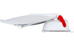 Alden AS2 80 HD Ultrawhite Vollautomatische Sat-Anlage Single-LNB Inkl. S.S.C. HD-Steuermodul Und Ultrawide LED TV 18,5 Zoll -Haus & Outdoor 249513 1748687