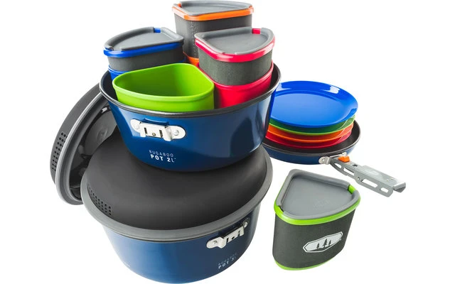 GSI Bogaboo Camper Kochset Inkl. Packsack 4 GSI Bogaboo Camper Kochset Inkl. Packsack – Bild 2