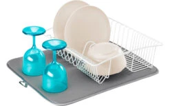 Metaltex Softex Microfaser Abtropfmatte Anthrazit -Haus & Outdoor 252647 1808289 2