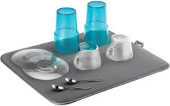 Metaltex Softex Microfaser Abtropfmatte Anthrazit -Haus & Outdoor 252715 1800848 2