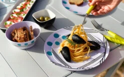 Berger Dots Melamin Geschirr-Set 16-tlg. Grün 14 Berger Dots Melamin Geschirr-Set 16-tlg. Grün -Haus & Outdoor 260273 1859640