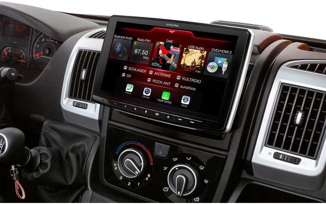 Alpine ILX-F903D 9" Navigationsgerät Media Station Für Ducato 5 Alpine ILX-F903D 9" Navigationsgerät Media Station Für Ducato – Bild 3