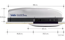 Teleco Telair DualClima 8400H Dachklimaanlage -Haus & Outdoor 281094 2291263