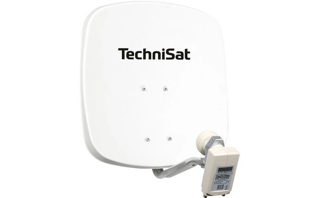 Technisat Set DigiDish 45 Sat-Antenne (Twin-LNB) Mit Digit S3 HD SAT-Receiver Schiefergrau 3 Technisat Set DigiDish 45 Sat-Antenne (Twin-LNB) Mit Digit S3 HD SAT-Receiver Schiefergrau