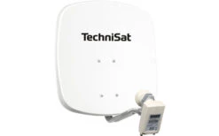 TechniSat DigiDish 45 Sat-Antenne (Universal-Twin-LNB) Ziegelrot
