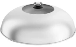 Feuerdesign Edelstahl-Garhaube Mit Glaseinsatz