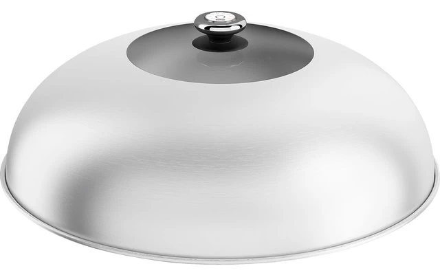 Feuerdesign Edelstahl-Garhaube Mit Glaseinsatz 3 Feuerdesign Edelstahl-Garhaube Mit Glaseinsatz