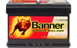 Banner Running Bull AGM 56001 Fahrzeugbatterie 12 V / 60 Ah -Haus & Outdoor 294097 2306132