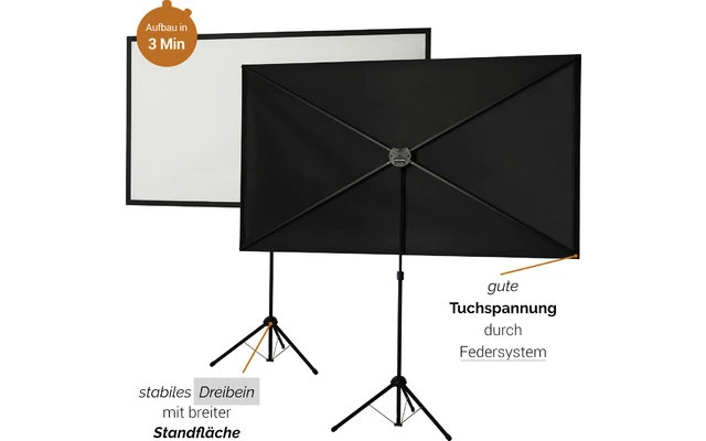 Celexon Ultra-lightweight Stativleinwand 177 X 100 Cm 5 Celexon Ultra-lightweight Stativleinwand 177 X 100 Cm – Bild 3
