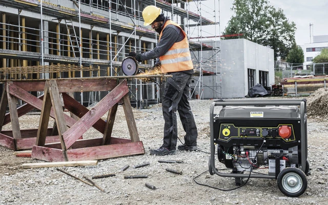 Kärcher PGG 8/3 Rahmengerät-Stromerzeuger / Drehstromgenerator 7 Kärcher PGG 8/3 Rahmengerät-Stromerzeuger / Drehstromgenerator – Bild 5