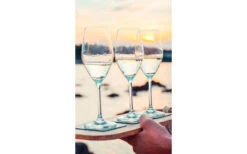 Silwy® Magnet-Champagnergläser (200 Ml) Inkl. Untersetzer 2er Set -Haus & Outdoor 297881 2078601