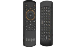 Berger Universal Funkfernbedienung Mit Tastatur Und Air Mouse -Haus & Outdoor 299571 2685044