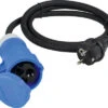 CEE-Adapterleitung Schutzkontakt-Stecker Auf CEE-Kupplung 3-polig -Haus & Outdoor 309470 2029688