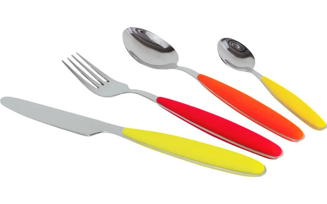 Gimex Edelstahlbesteck Set Rainbow 16 Tlg. 3 Gimex Edelstahlbesteck Set Rainbow 16 Tlg.