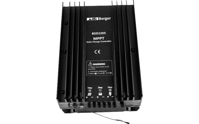 Berger Deluxe Solaranlage Komplettset 100 W 3 Berger Deluxe Solaranlage Komplettset 100 W