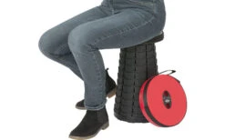 Wedo Sittogo Teleskophocker Rot -Haus & Outdoor 333926 2206197