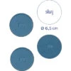 Silwy® Magnet-Pads 6,5 Cm 4er Set Blau 1 Silwy® Magnet-Pads 6,5 Cm 4er Set Blau -Haus & Outdoor 336518 2524240