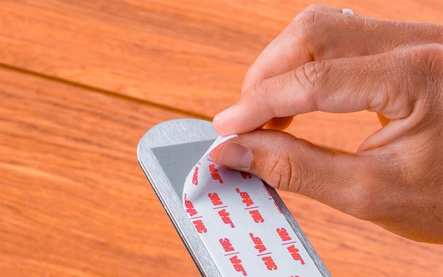 Silwy® Metall-Leiste 25 Cm Mit Ledercoating Blau 9 Silwy® Metall-Leiste 25 Cm Mit Ledercoating Blau – Bild 7