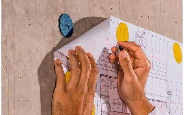 Silwy® Magnet-Pads 6,5 Cm 4er Set Schwarz 8 Silwy® Magnet-Pads 6,5 Cm 4er Set Schwarz – Bild 6