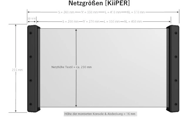 KiiPER Innenraumnetz Komplettset M 330 X 255 Mm 7 KiiPER Innenraumnetz Komplettset M 330 X 255 Mm – Bild 5