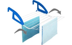 Metaltex Bries Heizungs- Und Balkonwäschetrockner Blau / Weiß 10 Metaltex Bries Heizungs- Und Balkonwäschetrockner Blau / Weiß -Haus & Outdoor 352244 2435093 1