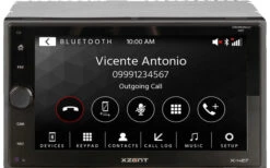 Xzent X-427 2-DIN Naviceiver Infotainmentsystem -Haus & Outdoor 357230 2384086