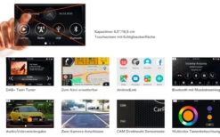 Xzent X-427 2-DIN Naviceiver Infotainmentsystem -Haus & Outdoor 357260 2384125