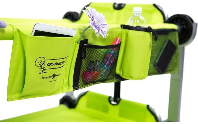 Disc-O-Bed Seitentasche / Organizer Für Kid-O-Bed Einzelbett Grün 3 Disc-O-Bed Seitentasche / Organizer Für Kid-O-Bed Einzelbett Grün