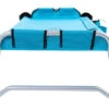 Disc-O-Bed Kid-O-Bed Einzelbett Runder Rahmen Ohne Seitentasche - Blau -Haus & Outdoor 378509 2274545