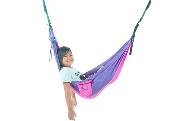 Ticket To The Moon Mini Hammock Kinder Hängematte 150 X 100 Cm Pink/Purple 3 Ticket To The Moon Mini Hammock Kinder Hängematte 150 X 100 Cm Pink/Purple