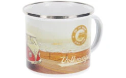 VW Collection T1 Bulli Emaille Tasse 500 Ml Beachlife -Haus & Outdoor 386224 2837954
