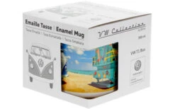 VW Collection T1 Bulli Emaille Tasse 500 Ml Beachlife -Haus & Outdoor 386290 2837924
