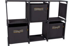 Bo-Camp Industrial Zwart Kommode Inkl. 3 Aufbewahrungsboxen -Haus & Outdoor 391004 2883509