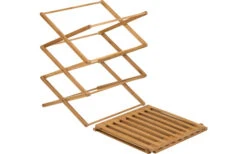 Bo-Camp Urban Outdoor Fitzroy Bambus Faltschrank 4 Fächer -Haus & Outdoor 391415 2886560