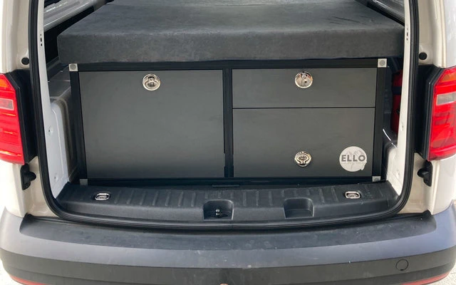 Ello Campingbox Passend Für VW Caddy Maxi (Bj. 2010-11/20) 3 Ello Campingbox Passend Für VW Caddy Maxi (Bj. 2010-11/20)