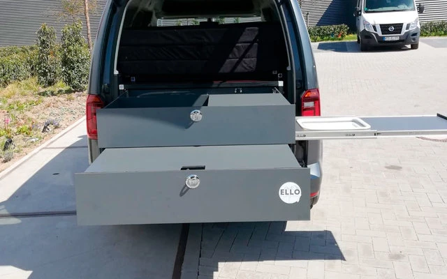 Ello Camping VW Caddy Campingbox (Bj. 2010 - 11/2020) 5 Ello Camping VW Caddy Campingbox (Bj. 2010 - 11/2020) – Bild 3