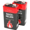 Ansmann Alkaline E Block Rauchmelder Batterie 9V 2 Stück -Haus & Outdoor 404430 3102623