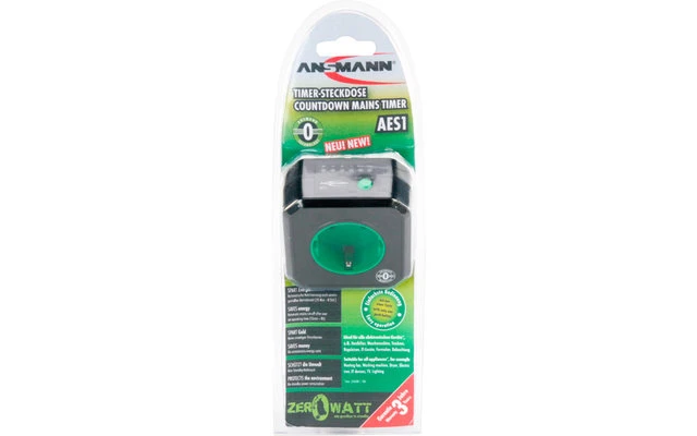 Ansmann AES1 Zeitgesteuerte Energiesparsteckdose 230 V 4 Ansmann AES1 Zeitgesteuerte Energiesparsteckdose 230 V – Bild 2